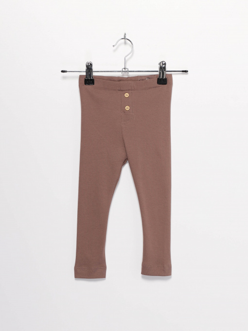 Брюки H&M модель 0757413_коричневий Фото