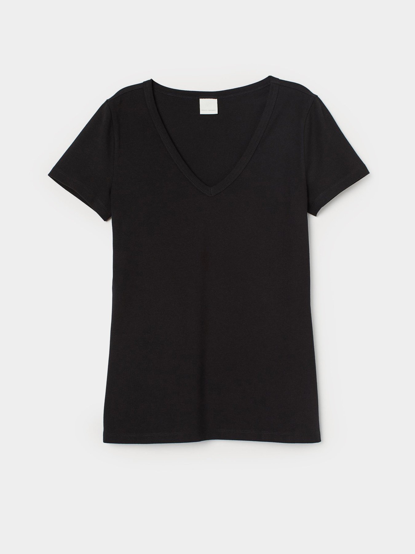 Футболки і поло H&M модель 0772773_чорний Фото
