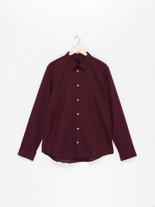 Рубашки H&M модель 0781758_бордовий Фото