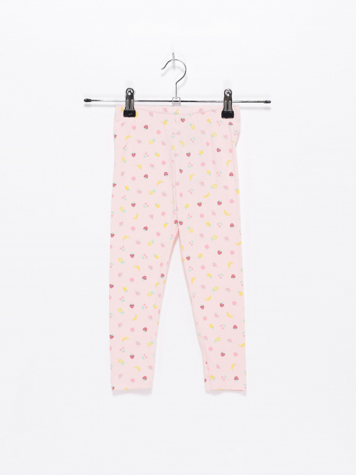 Брюки H&M модель 07956021_рожевий комб. Фото