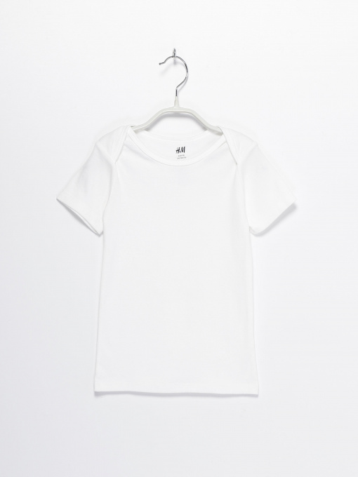 Футболки и поло H&M модель 0795784_білий Фото