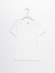Футболки и поло H&M модель 0795784_білий Фото