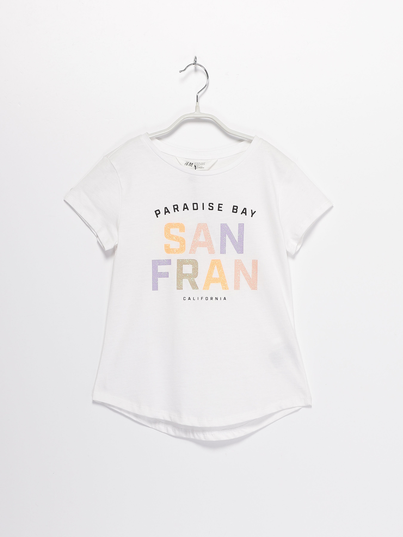 Футболки и поло H&M модель 0804741_білий комб. Фото