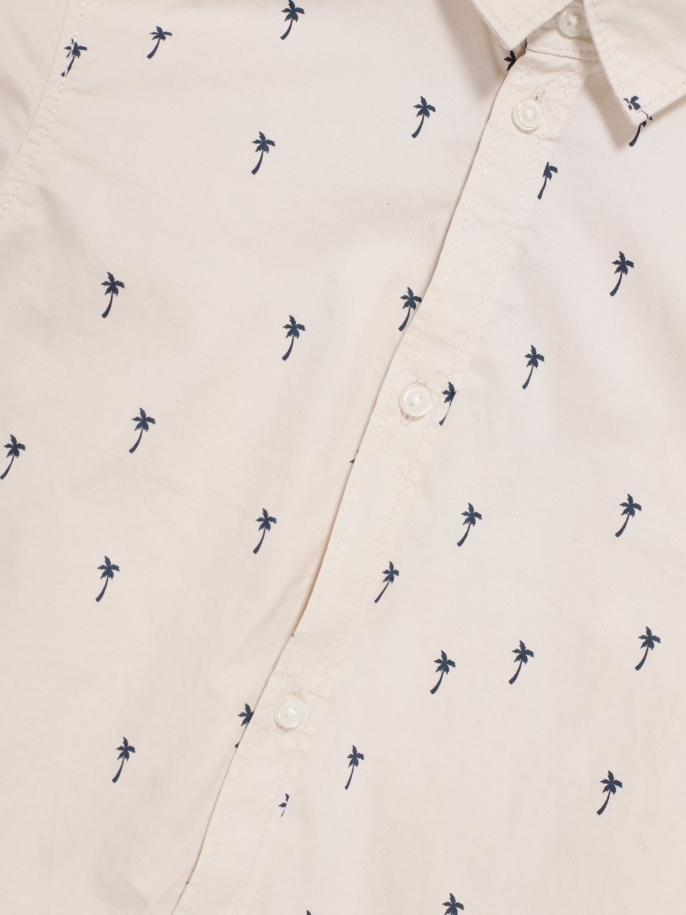 Рубашки H&M модель 0813060_с.бежевий комб. Фото