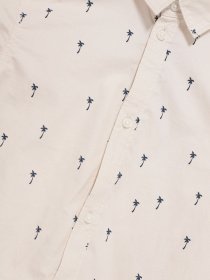 Рубашки H&M модель 0813060_с.бежевий комб. Фото