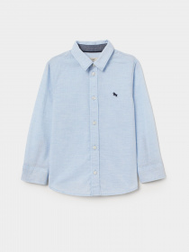 Рубашки H&M модель 0813060_с.синій Фото