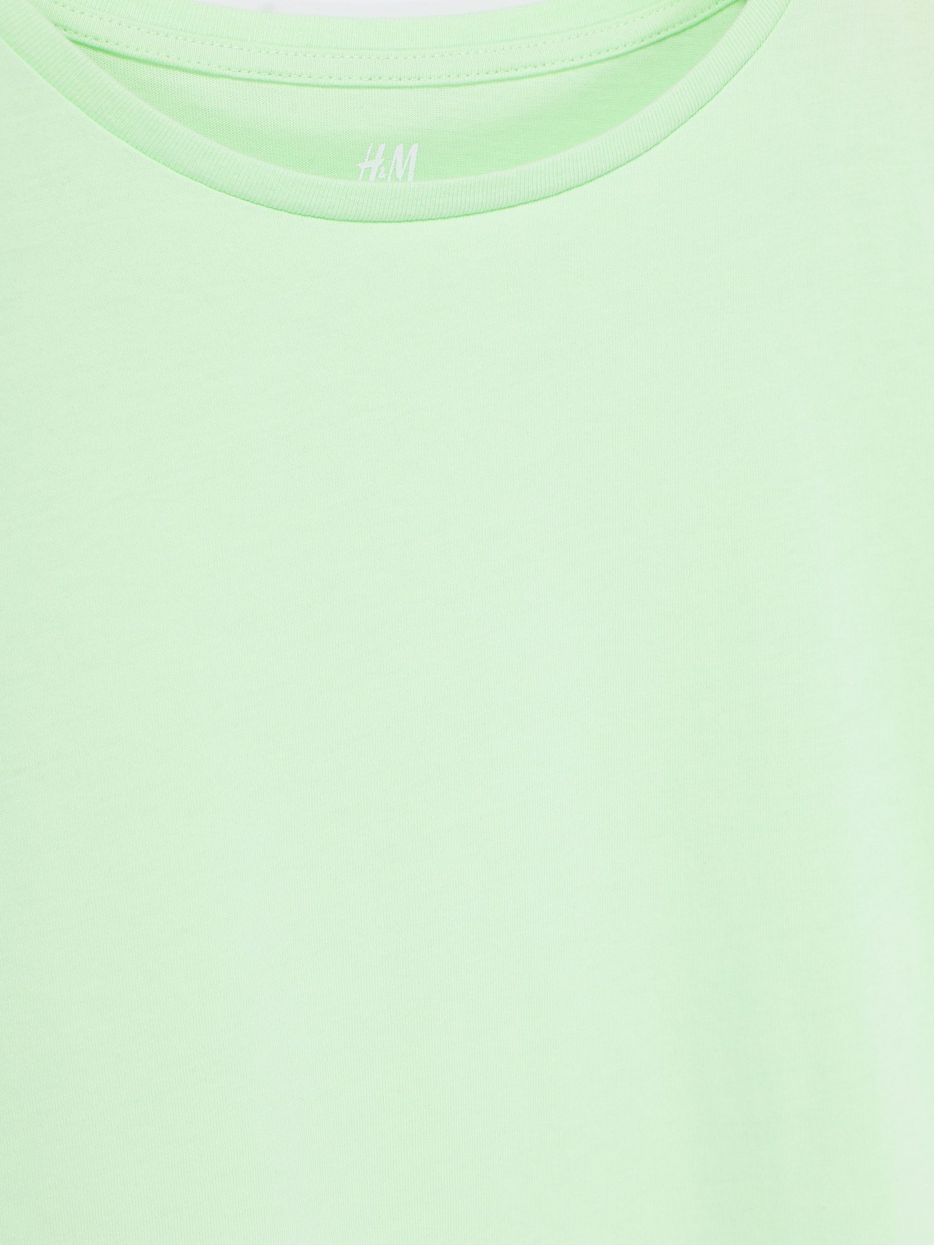 Футболки і поло H&M модель 08551961_салатовий Футболки і поло H&M модель 08551961_салатовий Фото