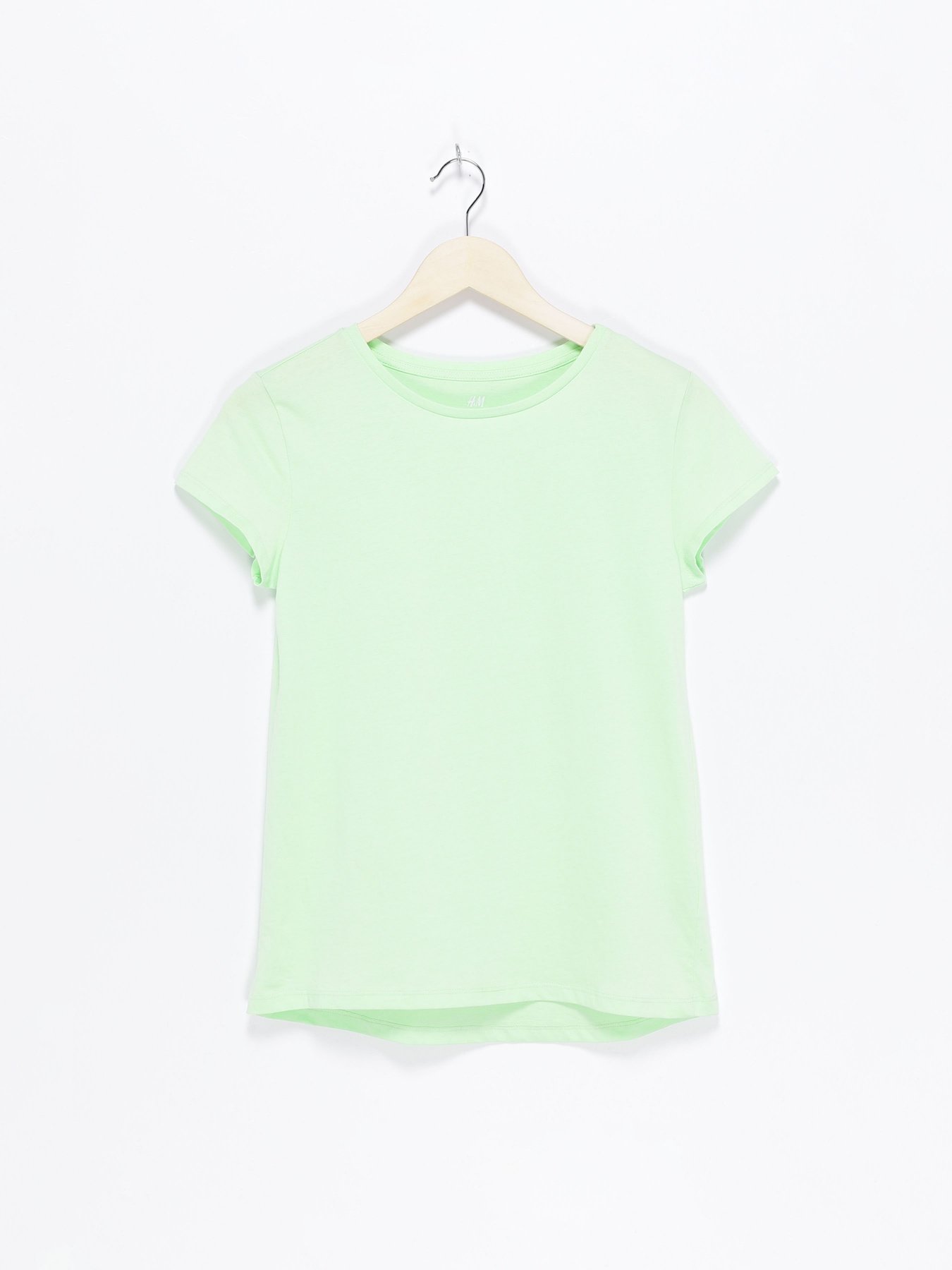 Футболки і поло H&M модель 08551961_салатовий Футболки і поло H&M модель 08551961_салатовий Фото