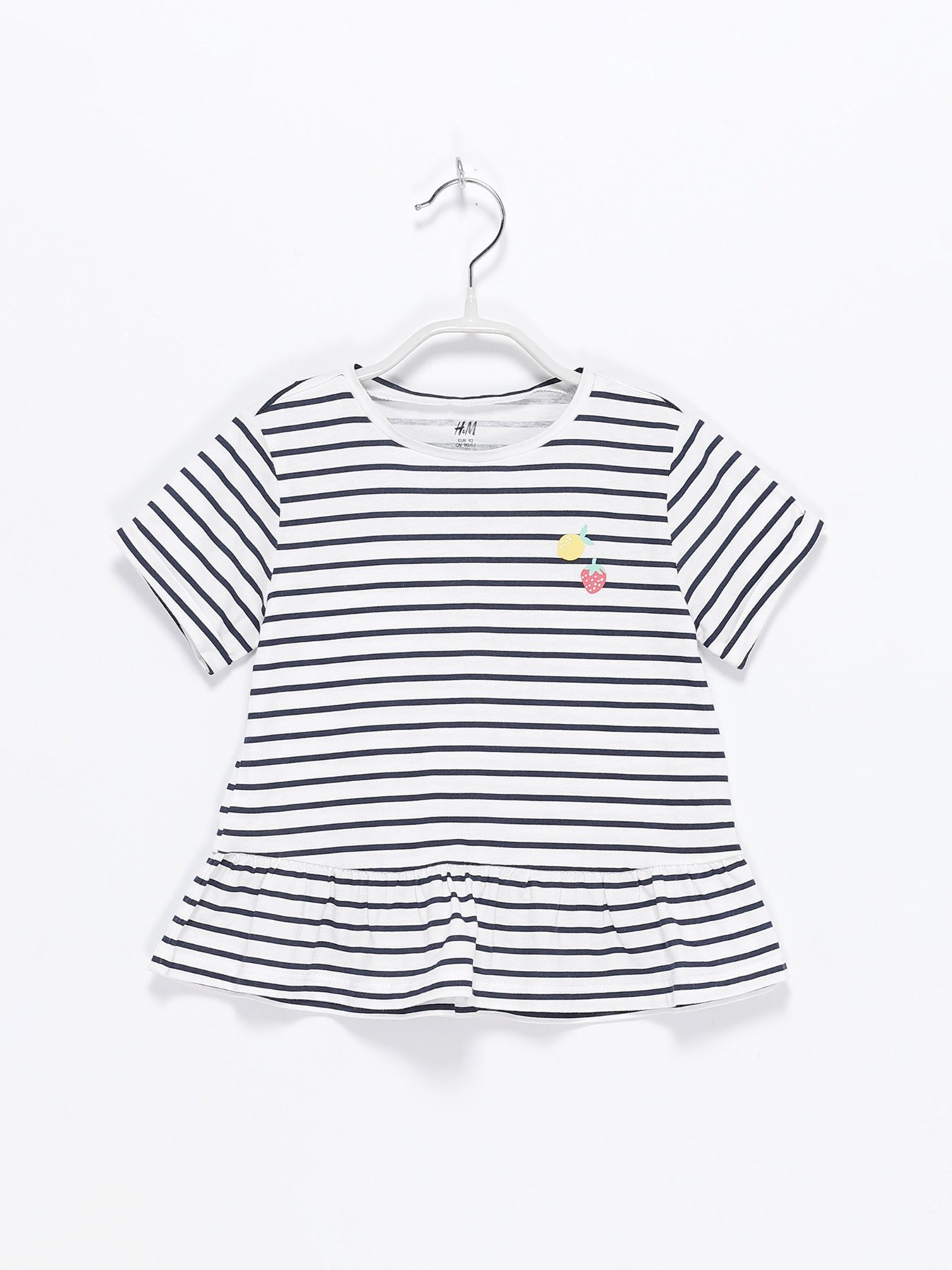 Футболки і поло H&M модель 0855798_білий комб. Фото