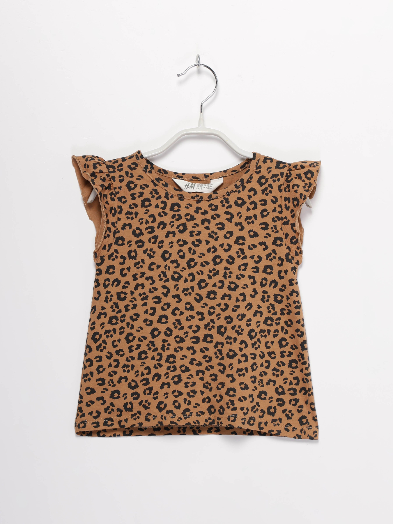 Футболки і поло H&M модель 0856994_коричневий комб. Футболки і поло H&M модель 0856994_коричневий комб. Фото