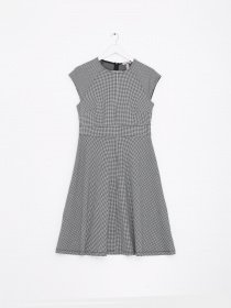 Платья H&M модель 0818190_чорний з білим Фото