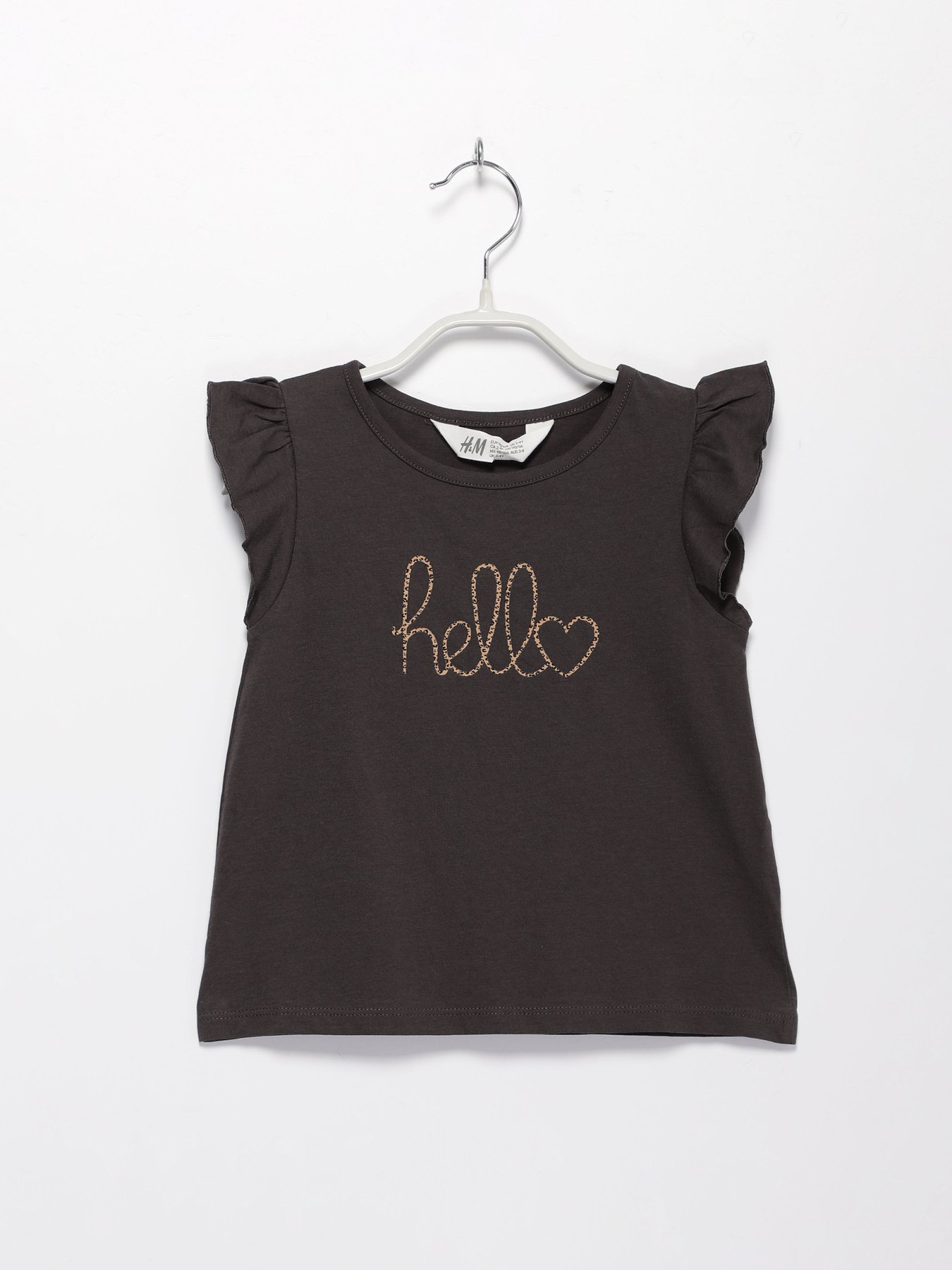 Футболки и поло H&M модель 0856994_т.сірий комб. Фото