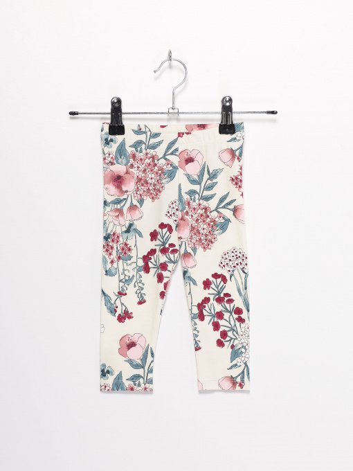 Брюки H&M модель 0857803_білий комб. Фото