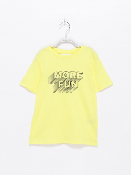 Футболки і поло H&M модель 0862198_жовтий з чорним Фото