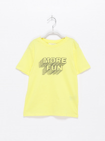 Футболки и поло H&M модель 0862198_жовтий з чорним Фото