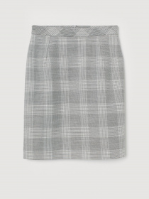 Спідниці H&M модель 0821508_сірий комб. Фото