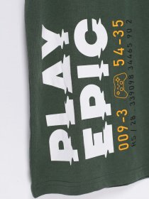 Футболки і поло H&M модель 0866945_хакі комб. Фото