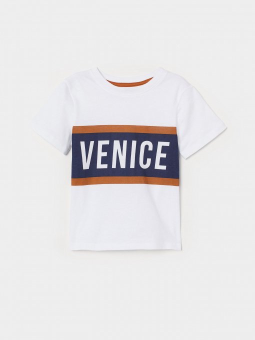 Футболки і поло H&M модель 0872962_білий комб. Фото