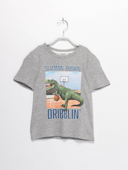 Футболки і поло H&M модель 0872962_сірий комб. Фото