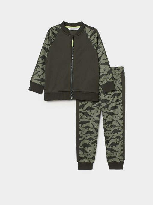 Куртки и дубленки H&M модель 0923370_хакі комб. Фото