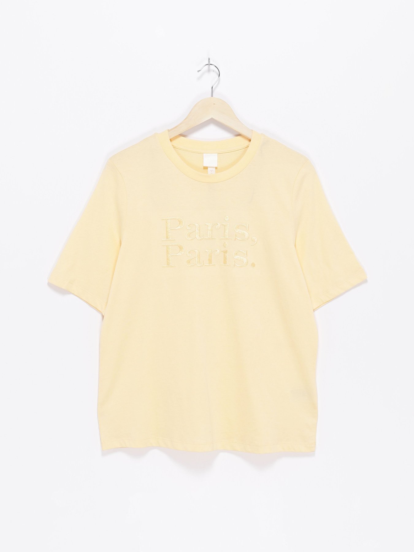 Футболки і поло H&M модель 0934731_жовтий Футболки і поло H&M модель 0934731_жовтий Фото