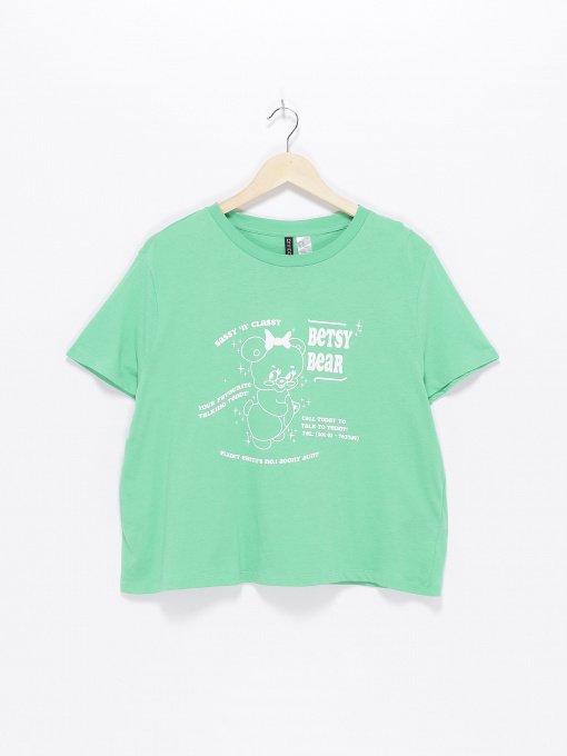 Футболки і поло H&M модель 0950725_зелений з білим Фото