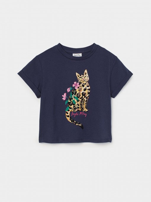 Футболки і поло H&M модель 0957285_т.синій комб. Фото