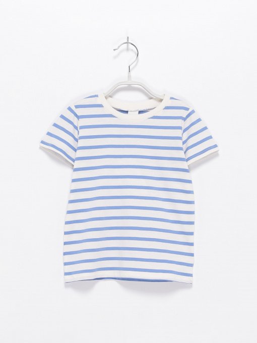 Футболки и поло H&M модель 0992392_білий з с.синім Фото