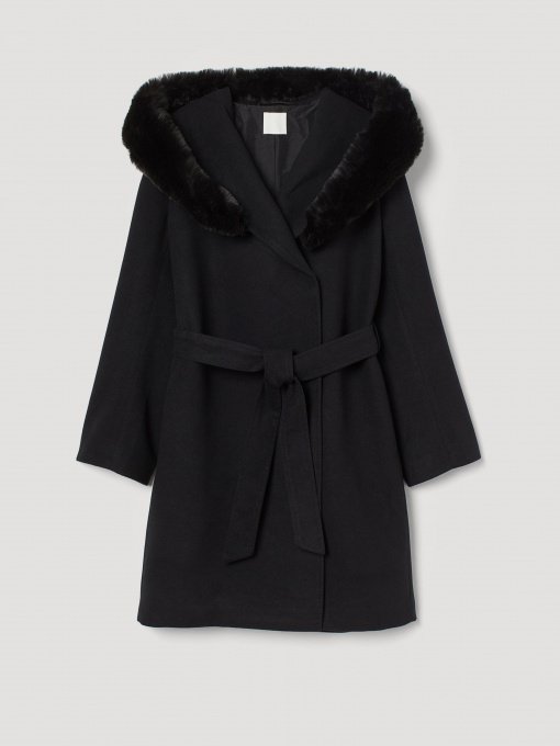 Пальто и плащи H&M модель 0891247_чорний Фото