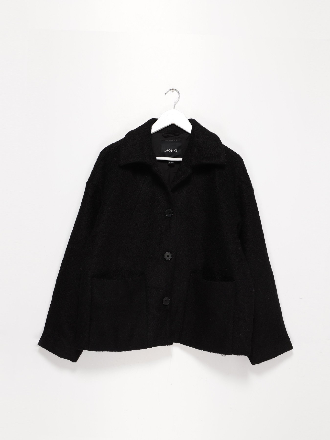 Куртки та дублянки H&M модель 0903184_чорний Куртки та дублянки H&M модель 0903184_чорний Фото