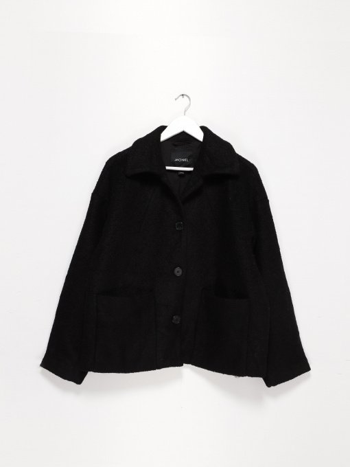 Куртки та дублянки H&M модель 0903184_чорний Фото
