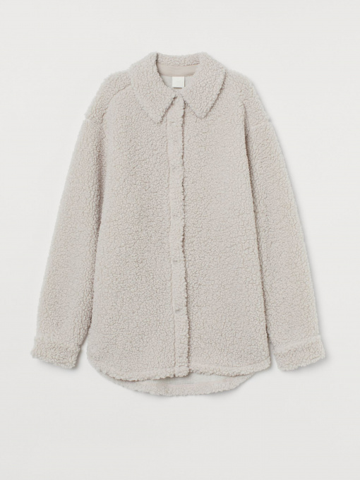 Куртки та дублянки H&M модель 0904422_с.бежевий Фото