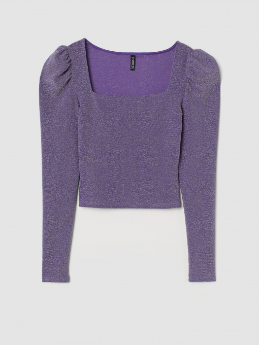 Худі та світшоти H&M модель 0907953_фіолетовий Фото