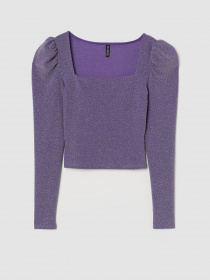 Худі та світшоти H&M модель 0907953_фіолетовий Фото
