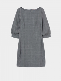 Платья H&M модель 0916725_сірий комб. Фото