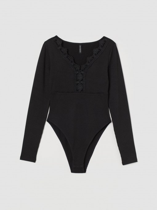 Боди и корсеты H&M модель 0922359_чорний Фото