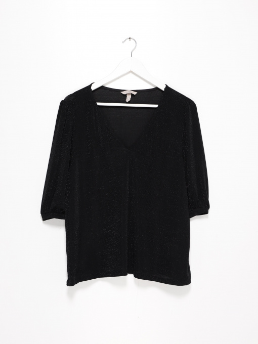 Рубашки H&M модель 0926841_чорний з срібним Фото