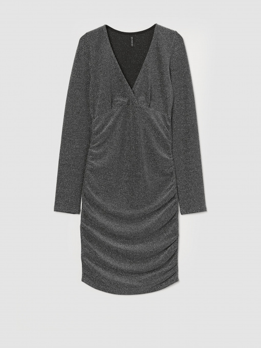 Платья H&M модель 0928254_чорний комб. Фото