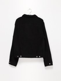 Куртки та дублянки H&M модель 0930983_чорний Фото