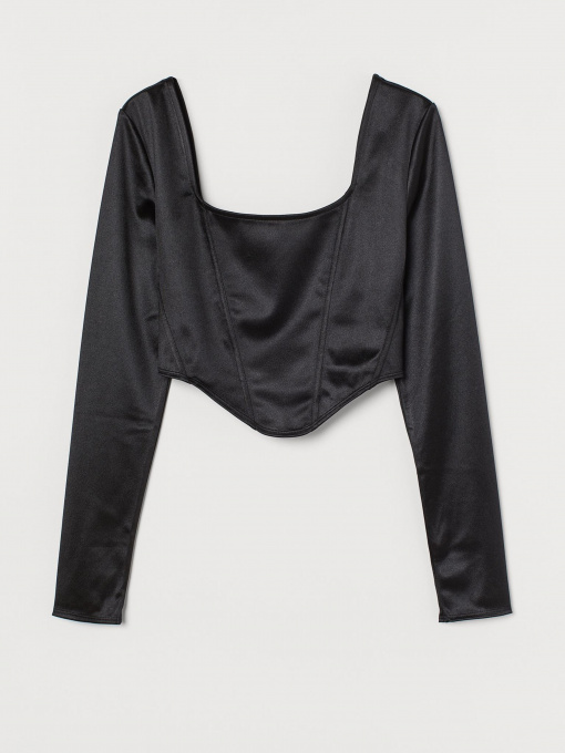 Футболки і поло H&M модель 0949232_чорний Фото