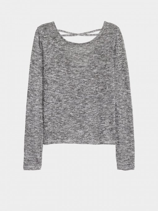 Худи и свитшоты H&M модель 0395495_сірий комб. Фото