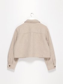 Куртки та дублянки H&M модель 0966502_бежевий Фото