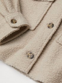 Куртки та дублянки H&M модель 0966502_бежевий Фото