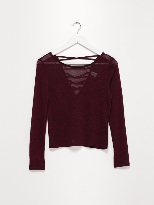 Худи и свитшоты H&M модель 0395495_т.бордовий Фото