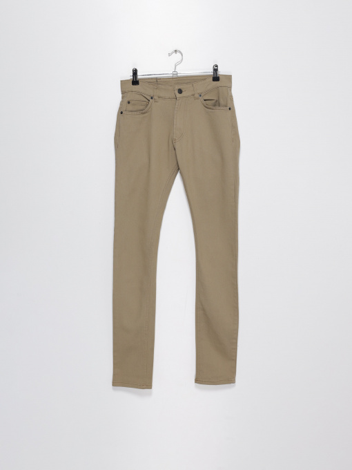 Брюки H&M модель 0148220_бежевий Фото