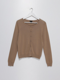 Свитры и кардиганы H&M модель 0227688_т.бежевий Фото