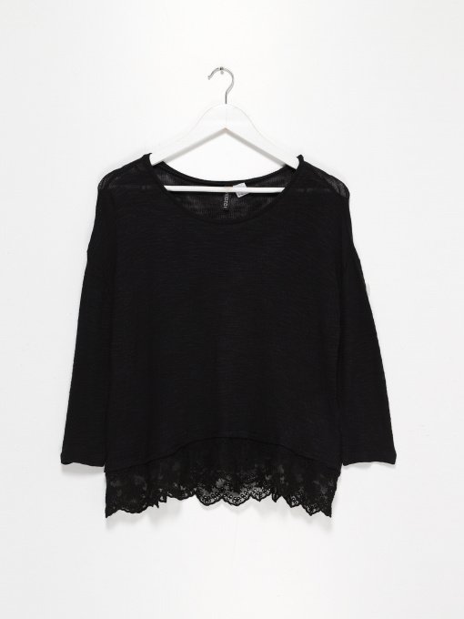 Свитры и кардиганы H&M модель 0323899_чорний Фото