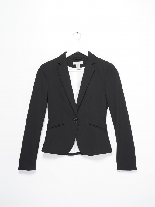 Пиджаки H&M модель 0349867_чорний Фото