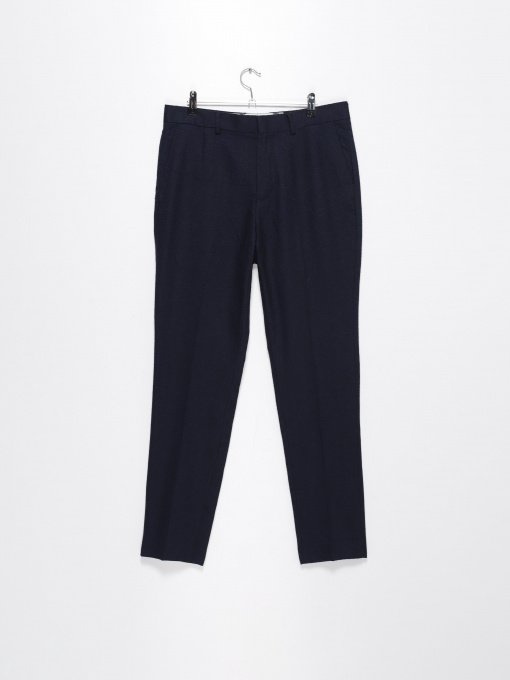 Брюки H&M модель 0386264_т.синій Фото