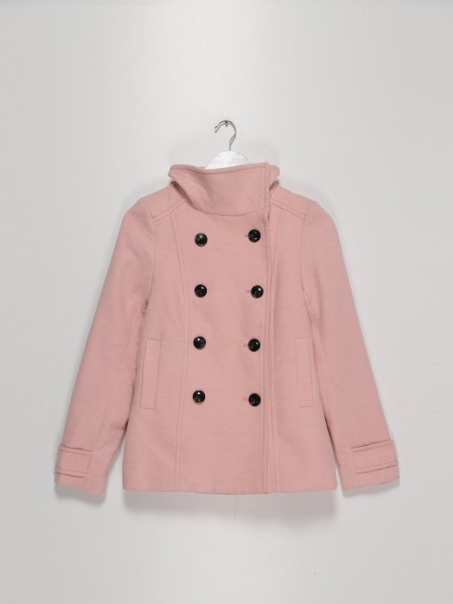 Пальто и плащи H&M модель 0390162_с.рожевий Фото